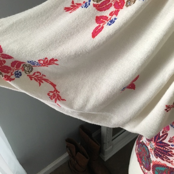 Free People Ivory Peacock Feminine Tunic - Picture 3 of 6